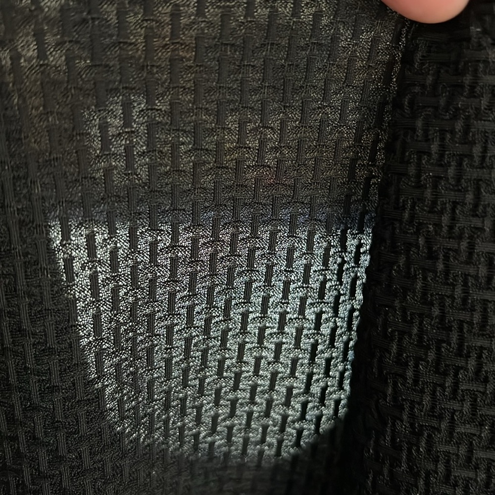 Black Textured Top - Picture 3 of 3